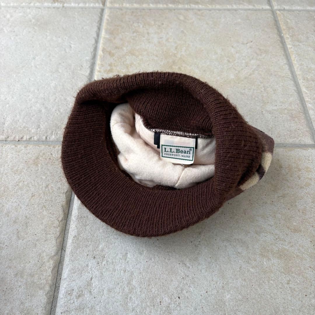 80s llbean tribal camo トライバル　フライトキャップ