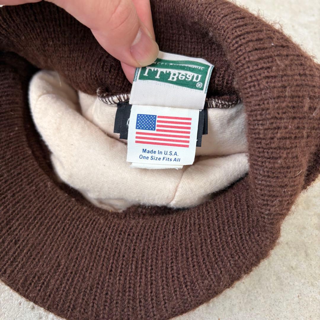 80s llbean tribal camo トライバル　フライトキャップ