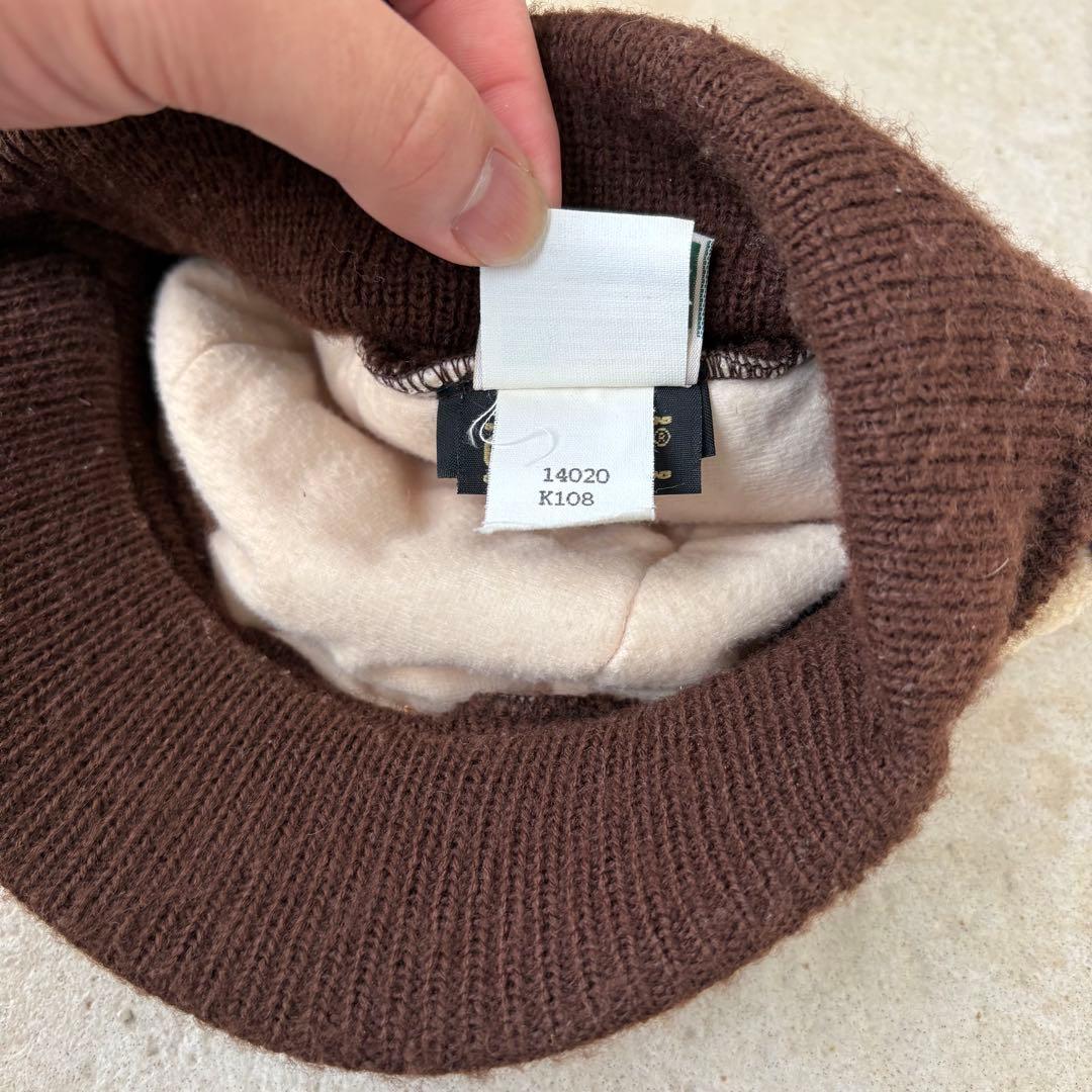 80s llbean tribal camo トライバル　フライトキャップ