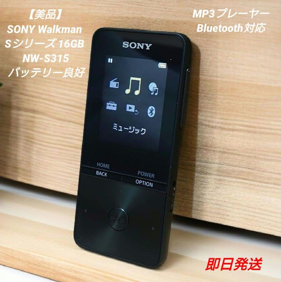 【美品】 SONY Walkman 16GB NW-S315 バッテリー良好