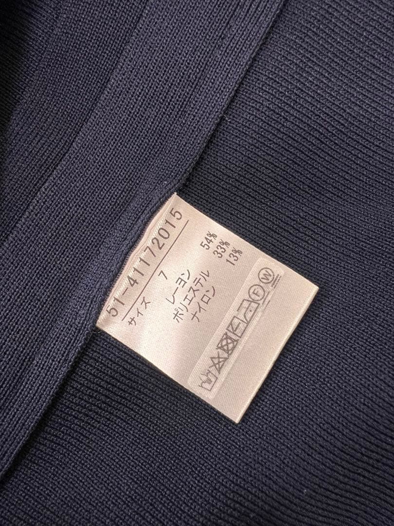 マーリエルカセット　華やかプリーツ今どきモードニットワンピース