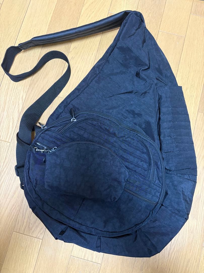 ヘルシーバックバッグ　 ビッグバッグ ブラック