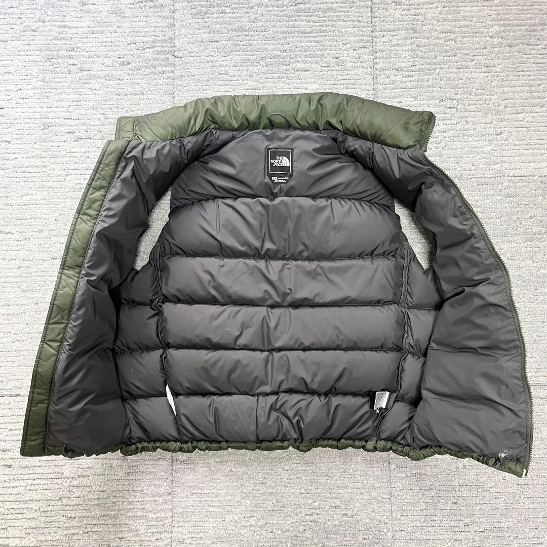 希少 ノースフェイス ヌプシ2 ダウンベスト グリーン 529743