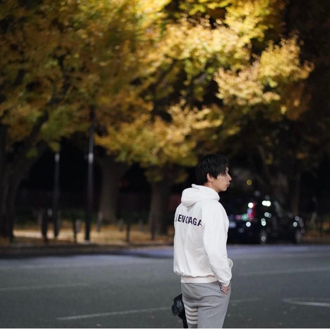 BALENCIAGA(バレンシアガ)/コットン ロゴ パーカー