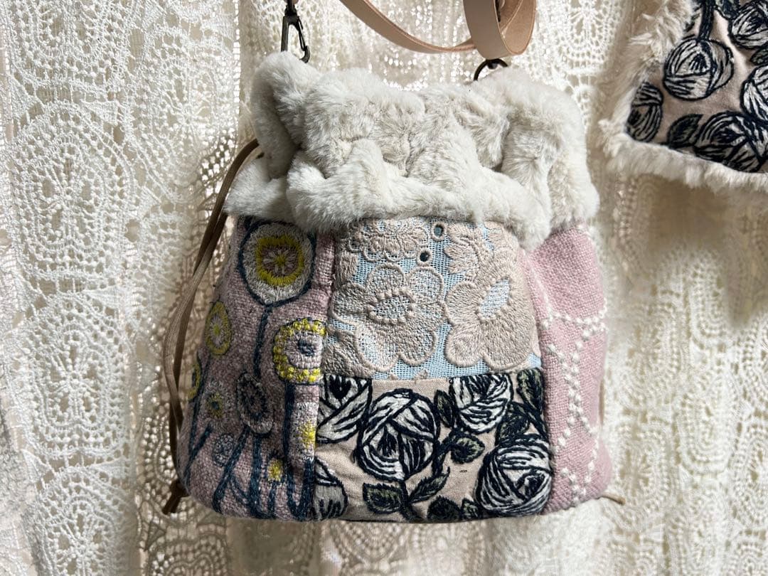 専用51228Aミナペルホネンハンドメイド差し込みマフラー