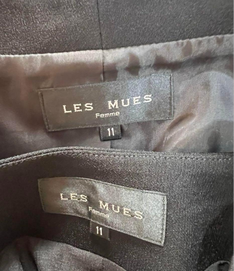 新品SOIR LES MUESブラックフォーマルアンサンブル11号慶弔両用