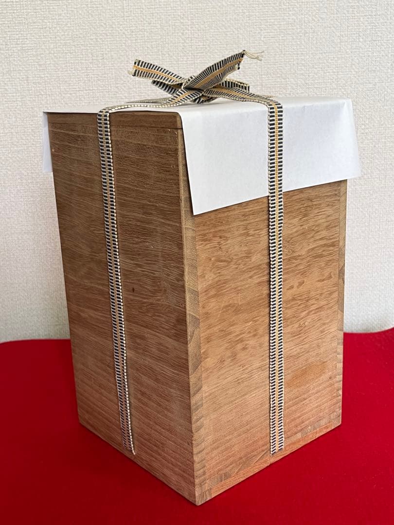 人間国宝 三代 徳田八十吉 彩釉 壺 管理T274 共箱 共布 付