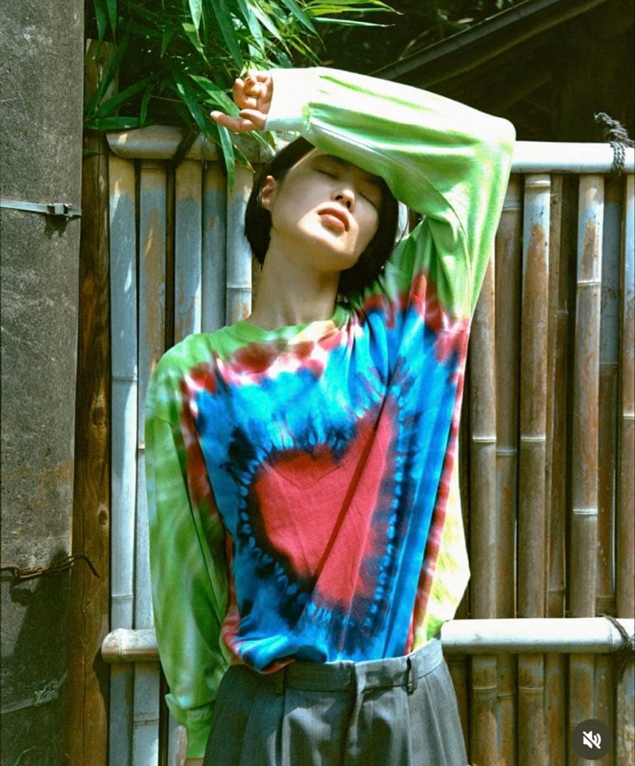 週末セールKIN HEMP HEART TIEDYE ロンT oshimarei