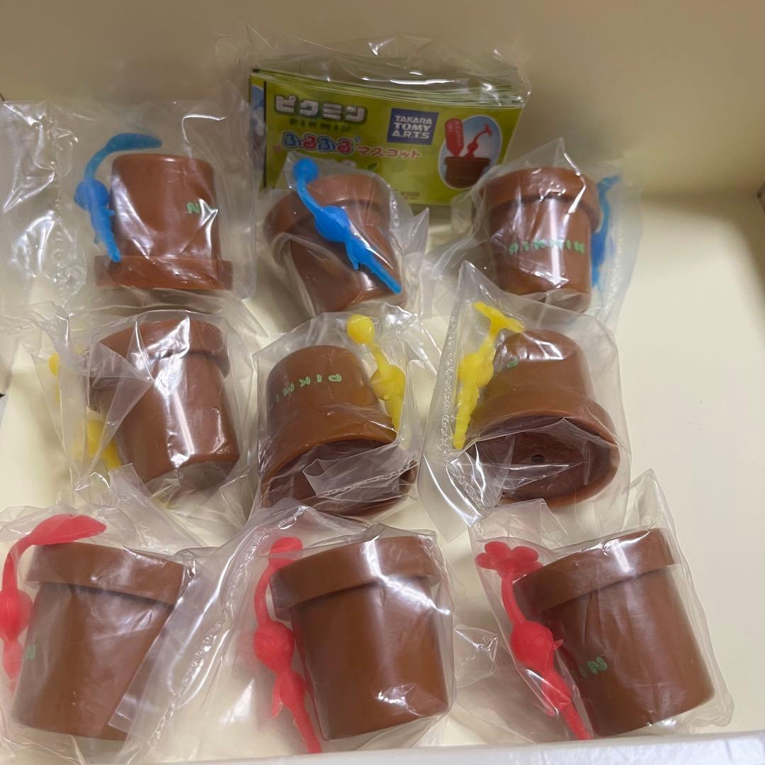ピクミン 任天堂 ふるふるマスコット イヤホンジャック鉢植え 全9種 コンプ