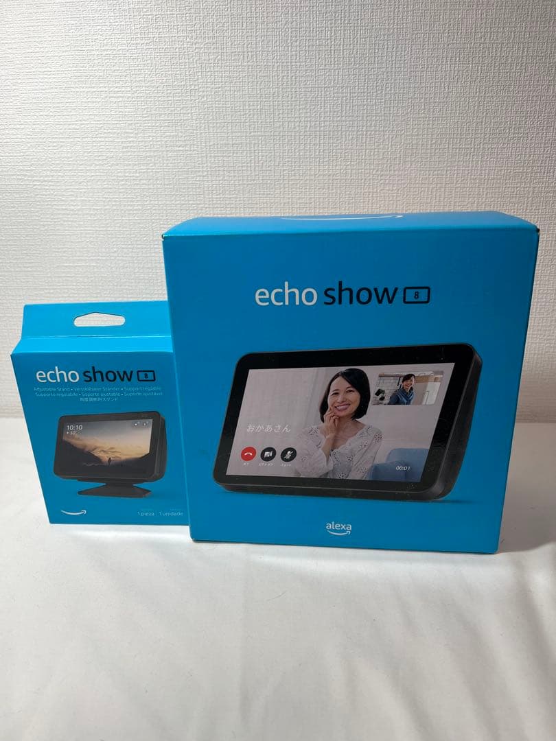 Amazon Echo Show 8 第二世代新品未開封スタンド付き