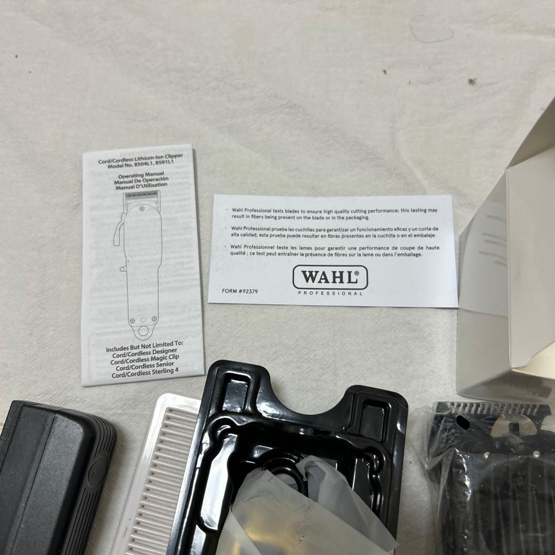 WahlProfessional5スターシリーズコードレスマジックメタルクリッパ