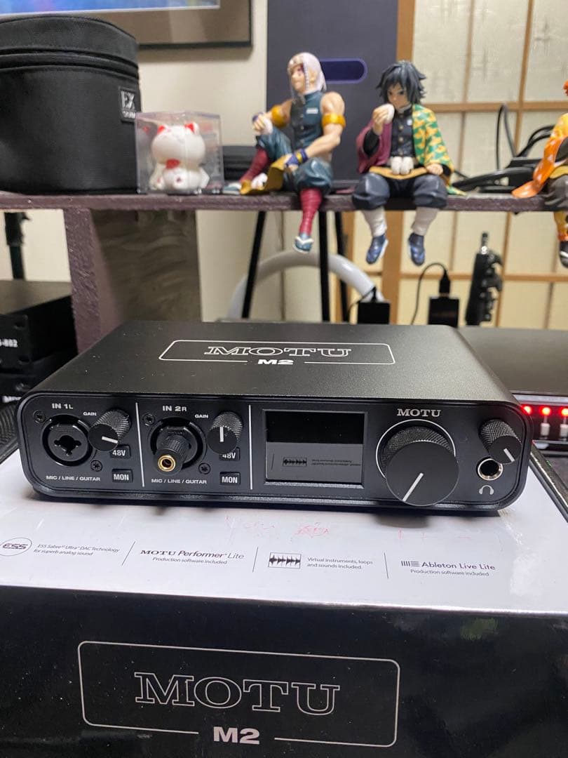 MOTU M2 オーディオインターフェイス