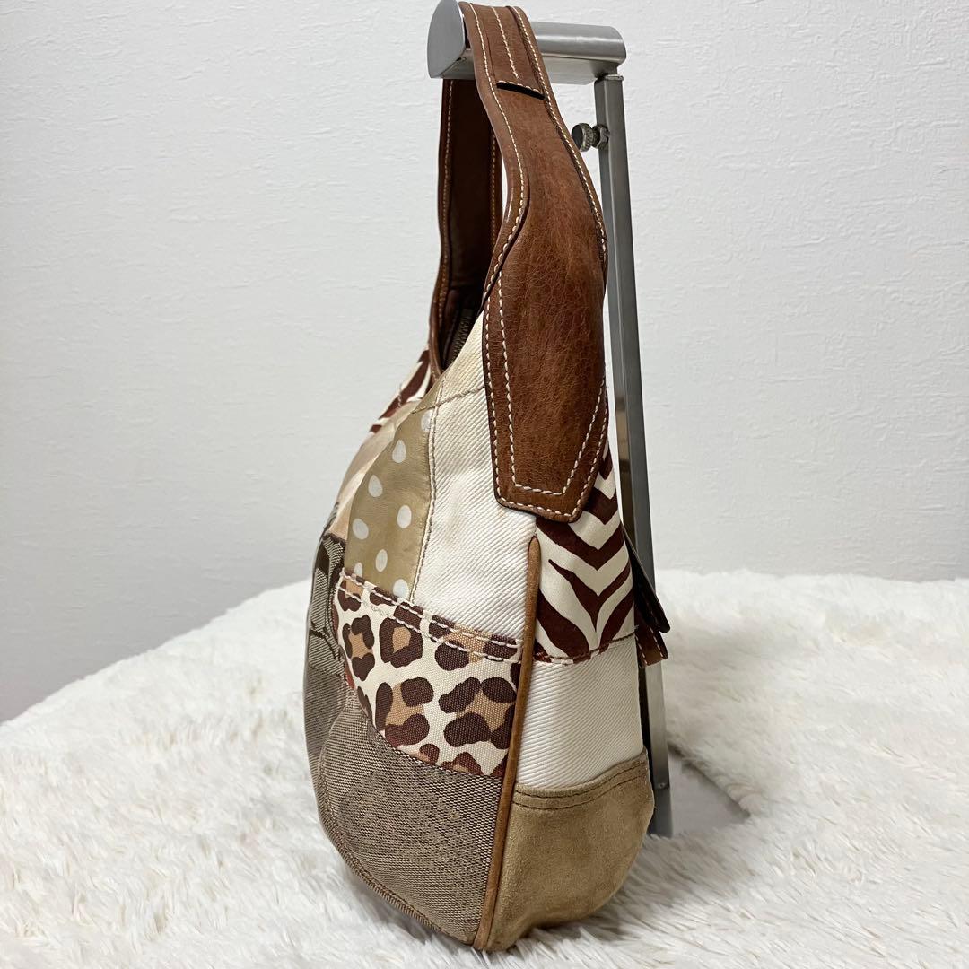 COACH✨コーチ　ワンショルダー　ハンドバッグ　パッチワーク