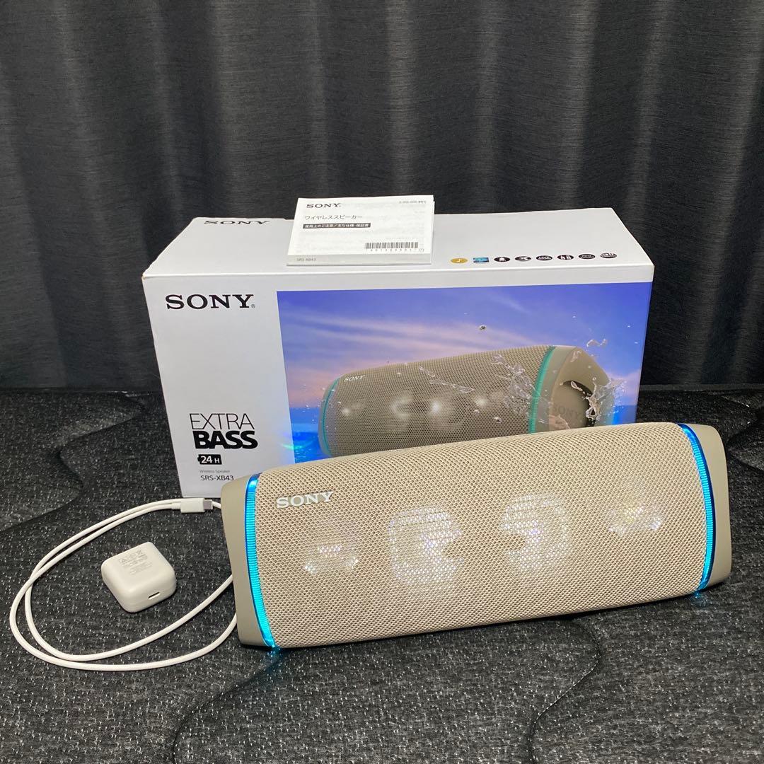 SONY EXTRA BASS ワイヤレススピーカー SRS-XB43
