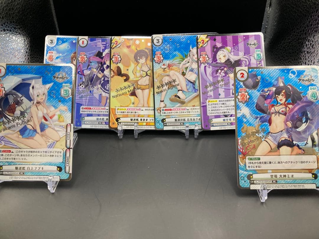 Reバース ホロライブ アズールレーン コラボ 箔押し コンプ