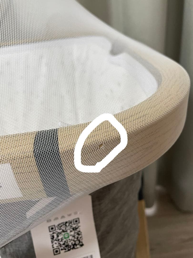 HZDMJ 新生児ベビーベッド 折りたたみ 添い寝ベッド