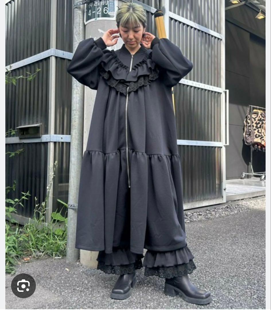 Candy Stripper ワンピース 黒色