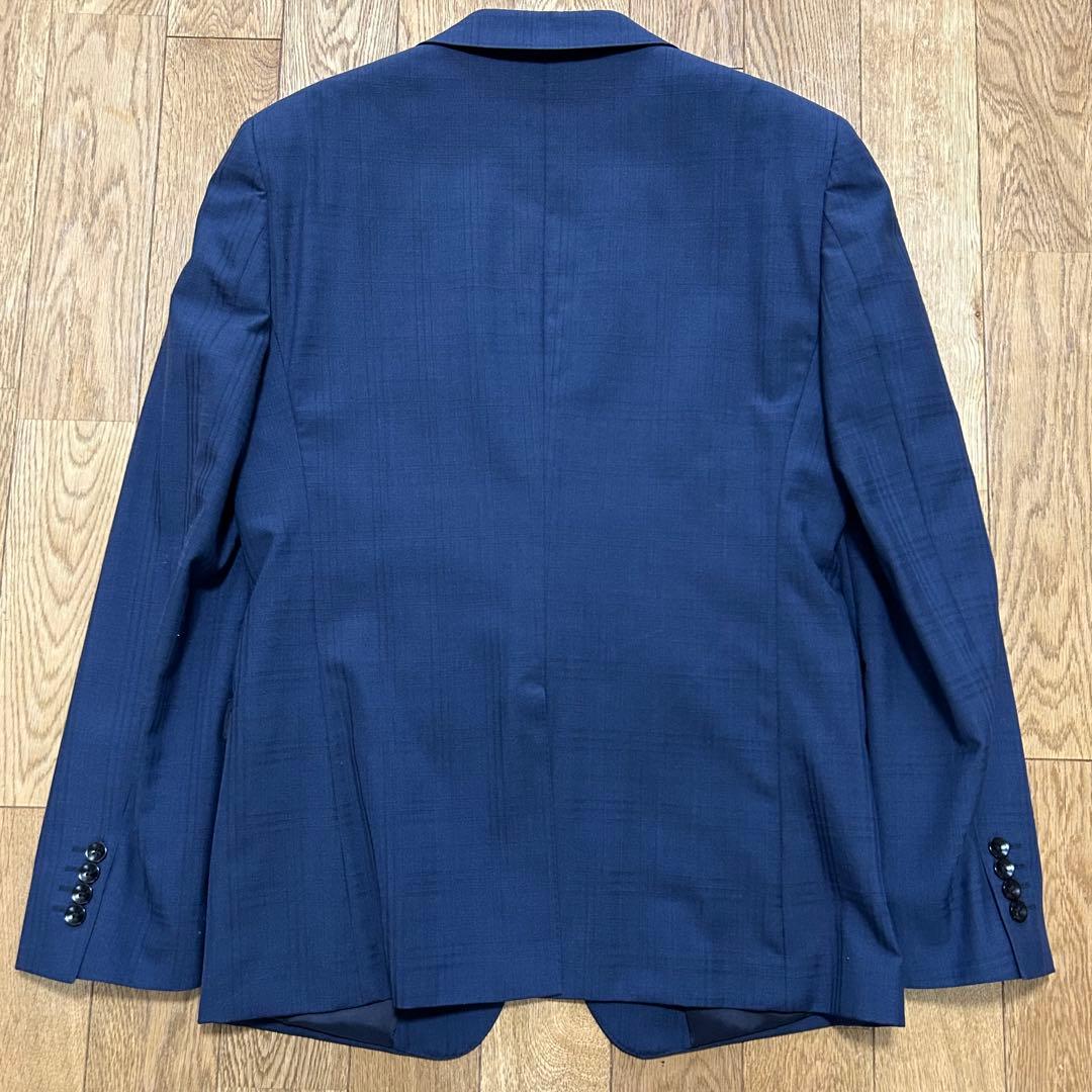 SUIT SELECT（スーツセレクト）　3ピーススーツネイビー　チェック柄