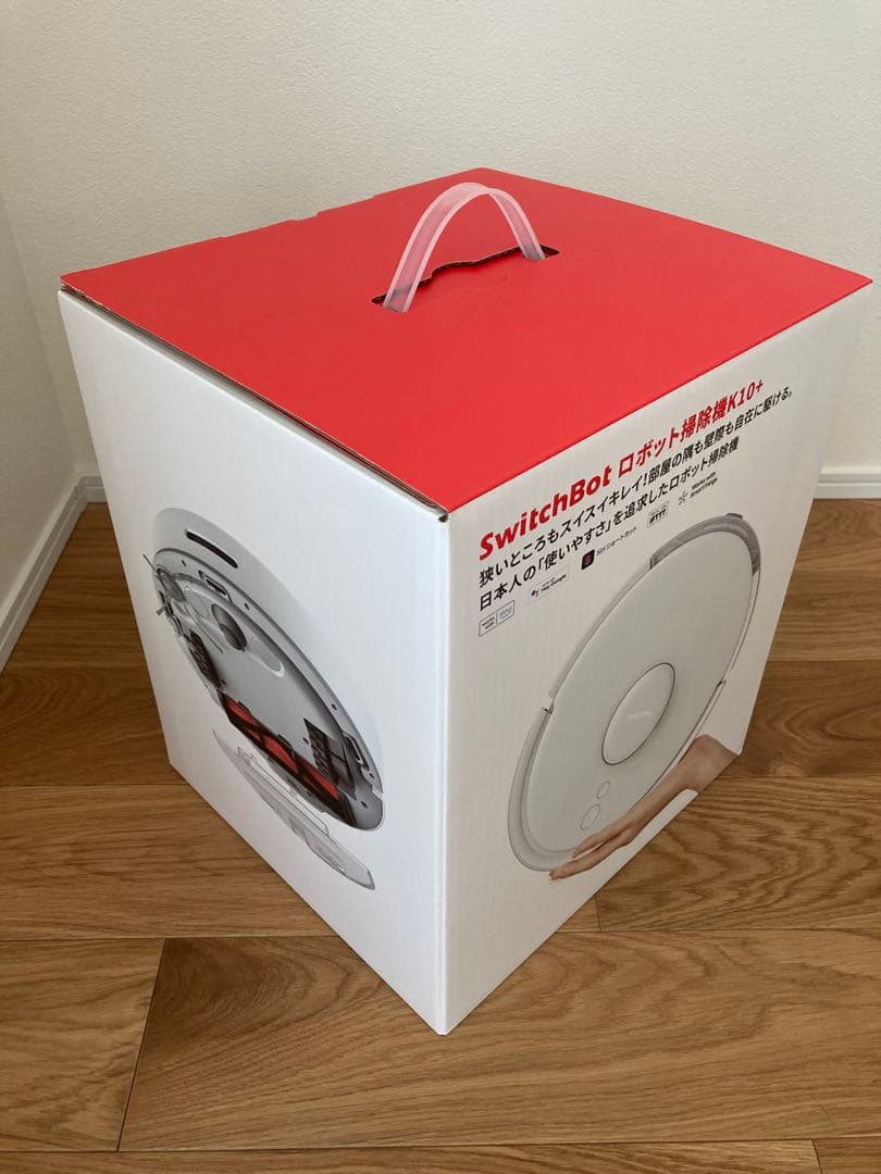 Switchbotのロボット掃除機K10+