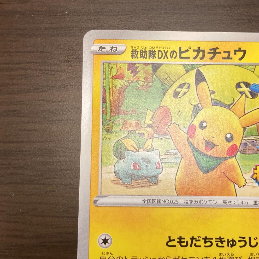 救助隊DXのピカチュウ PROMO 036/S-P M234
