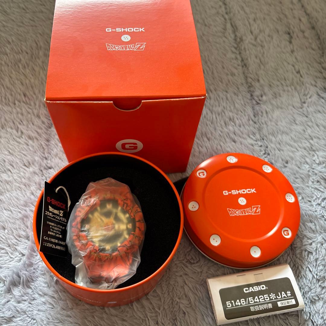 G-SHOCK GA-110DB-1AJR オレンジ