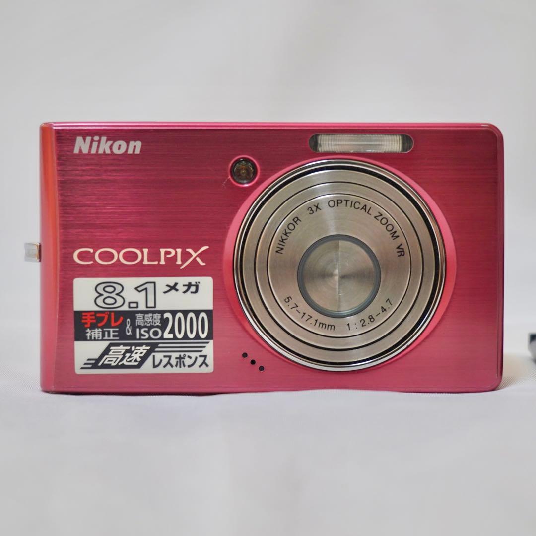 使用僅か 極美品★ニコン クールピクス COOLPIX S510 デジカメ