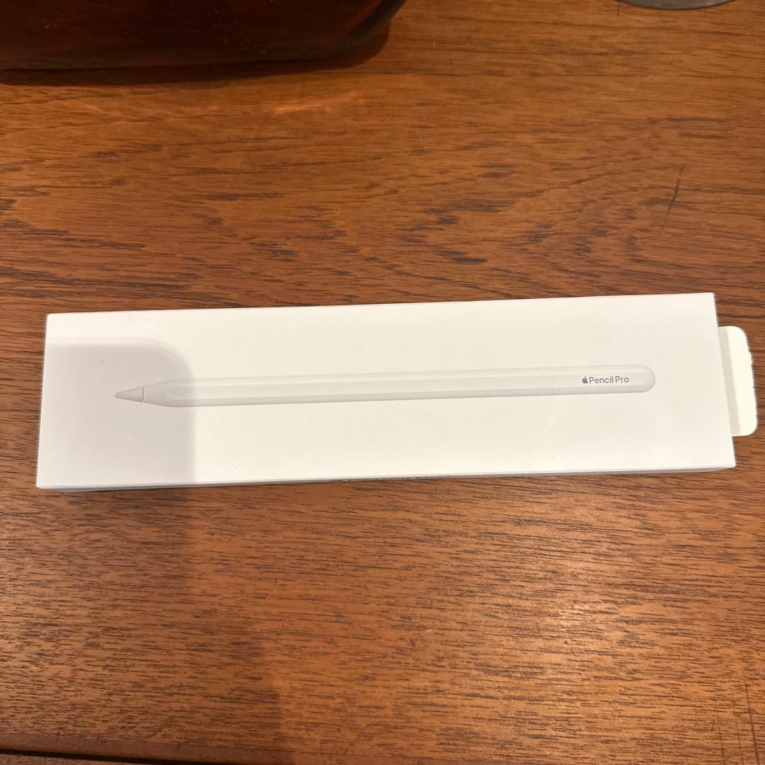Apple Pencil Pro ホワイト 開封済み　未使用