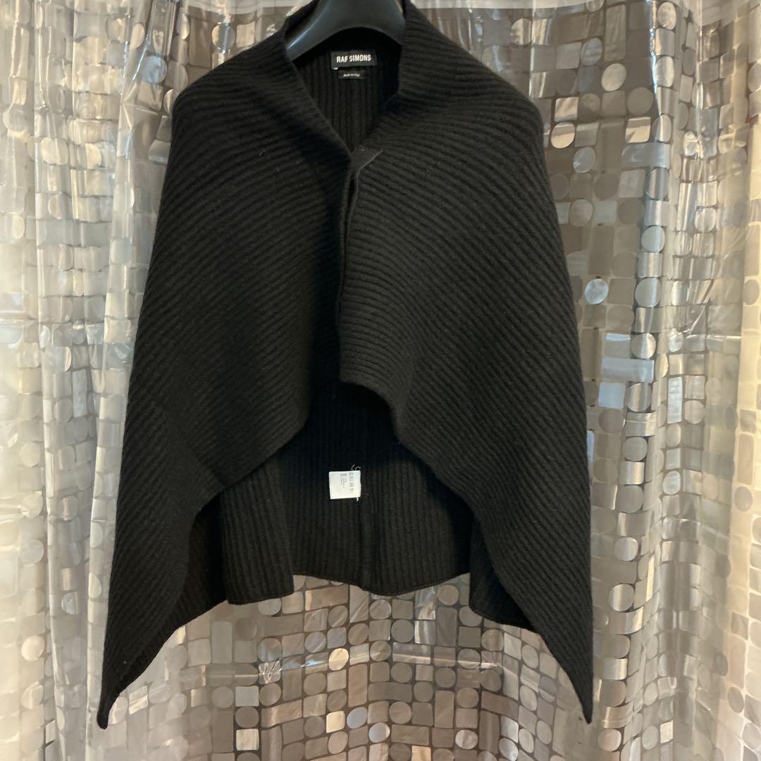 RAF SIMONS／ラフシモンズ／ウールケープ　イタリー製