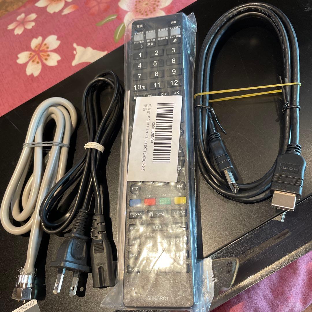 SHARP BD-W560 12倍録 500GB 新リモ等付フル装備 完動品！