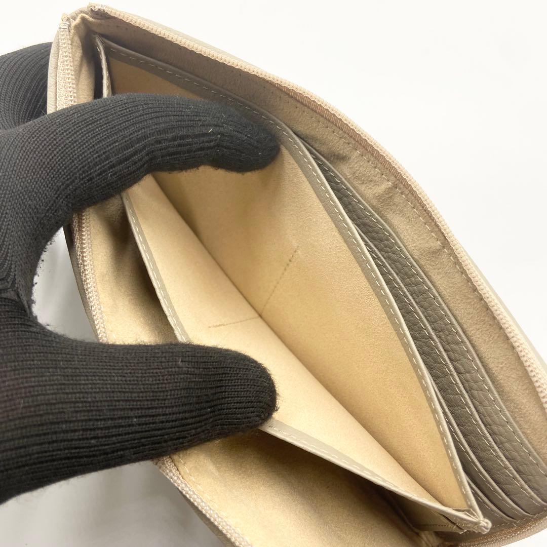 新品未使用　アタオ　ルーク　リモ　長財布　L字ファスナー　メモリアルシャンパン