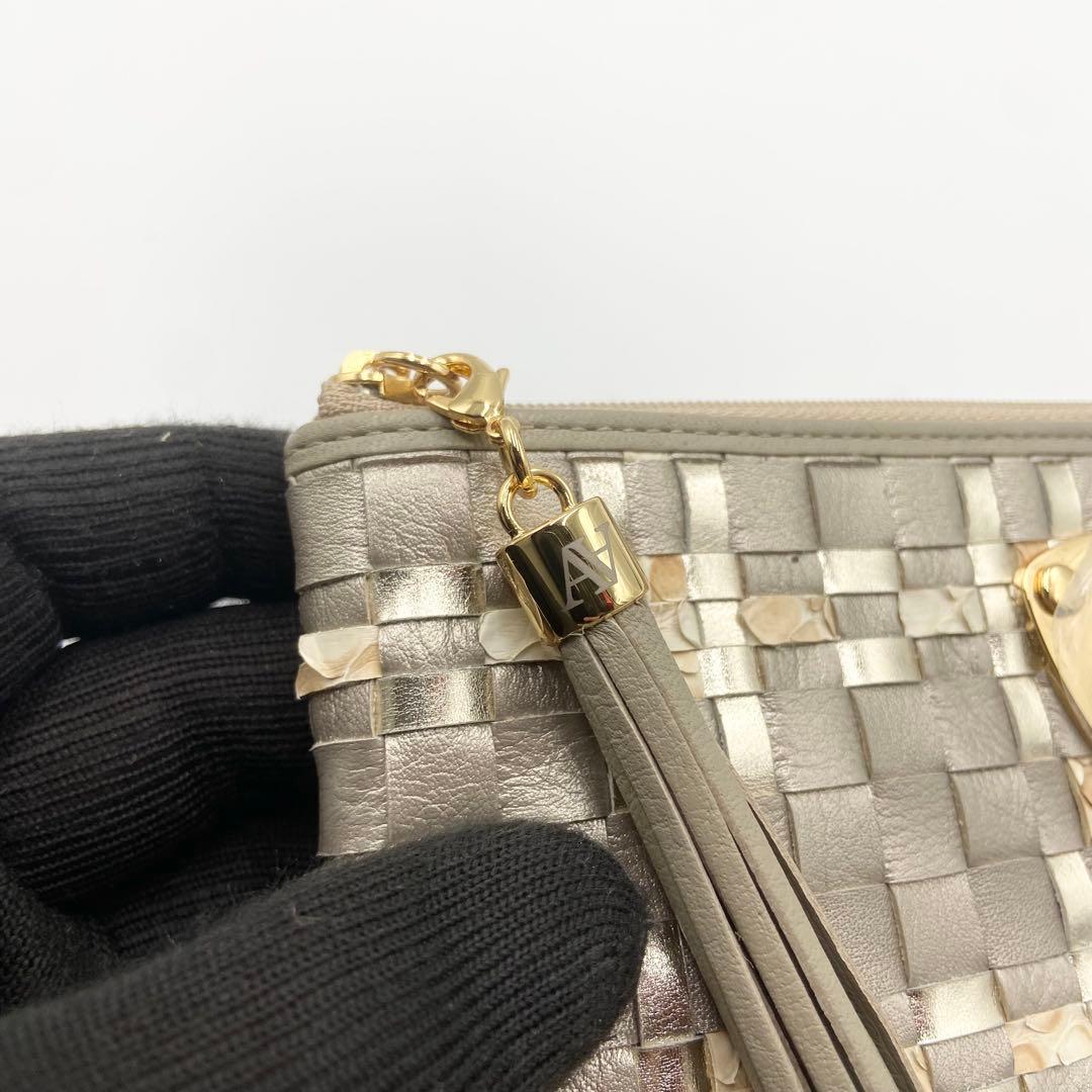 新品未使用　アタオ　ルーク　リモ　長財布　L字ファスナー　メモリアルシャンパン