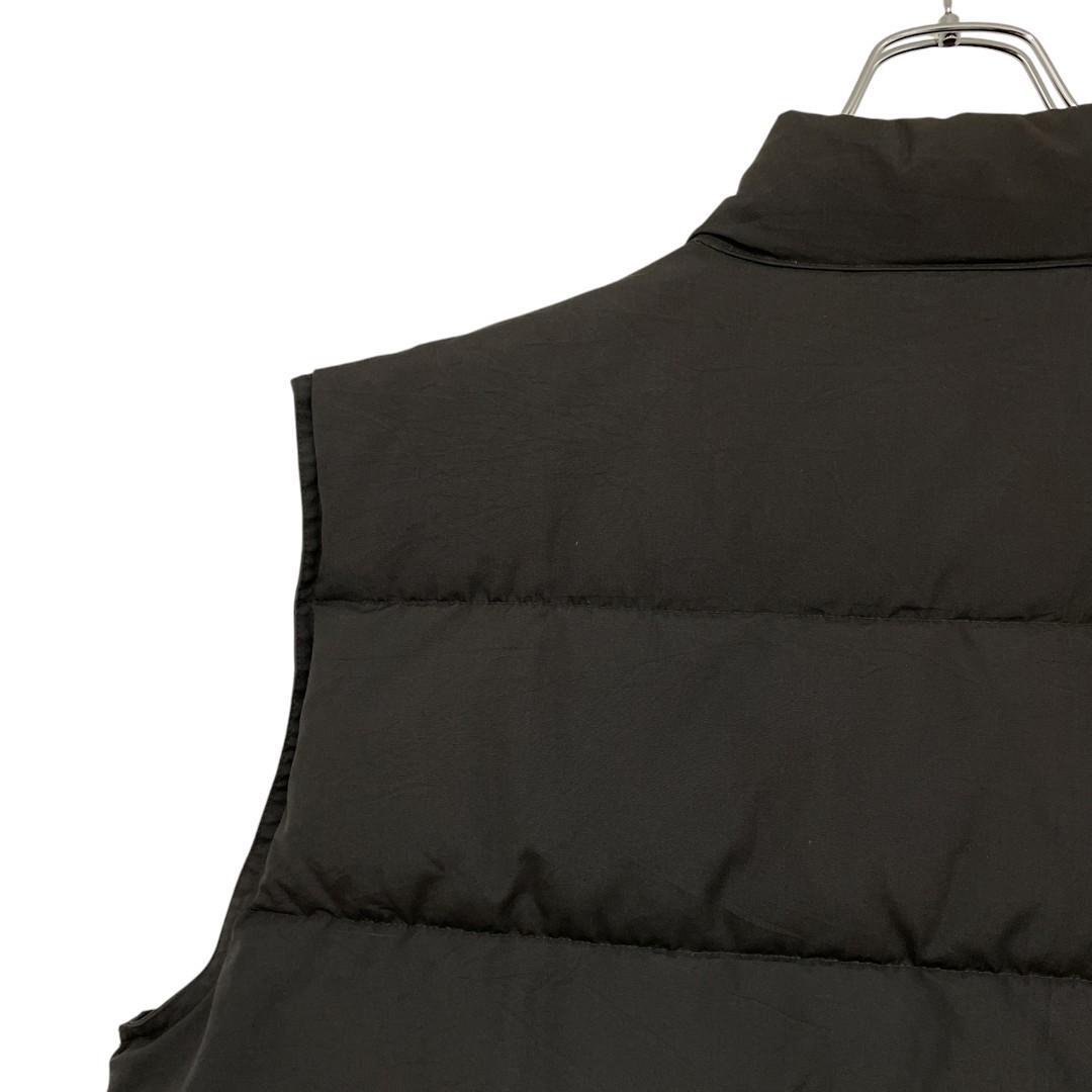 【Cabela's】 裏地フリース ロゴ刺繍グースダウンベスト グレー 2XL