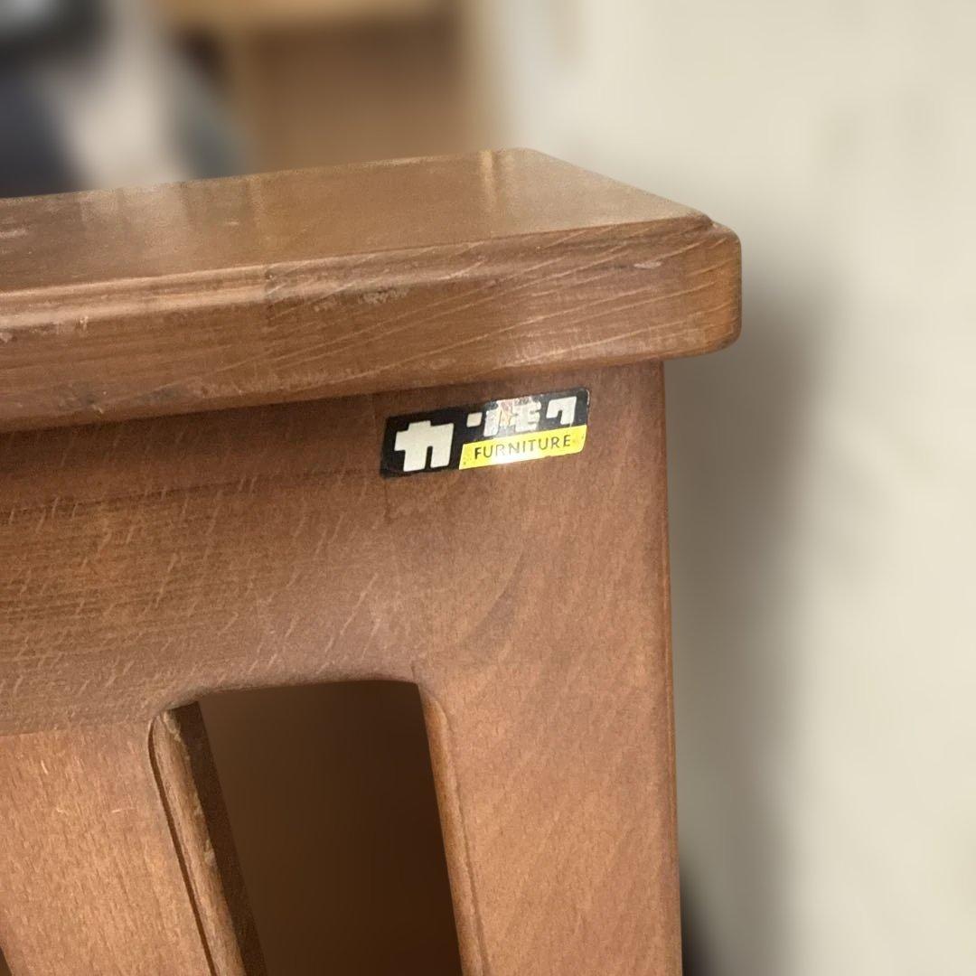 カリモク　karimoku 木製サイドテーブル 天然木電話台 インテリア