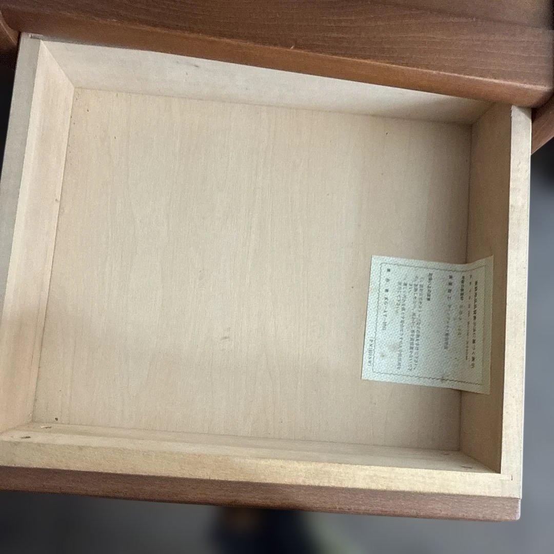 カリモク　karimoku 木製サイドテーブル 天然木電話台 インテリア