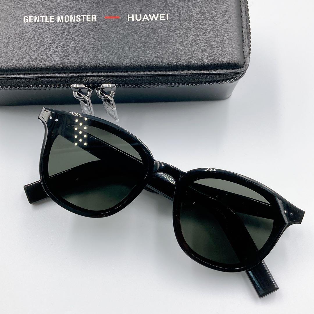 【美品】GENTLE MONSTER HUAWEI スマートサングラス BK