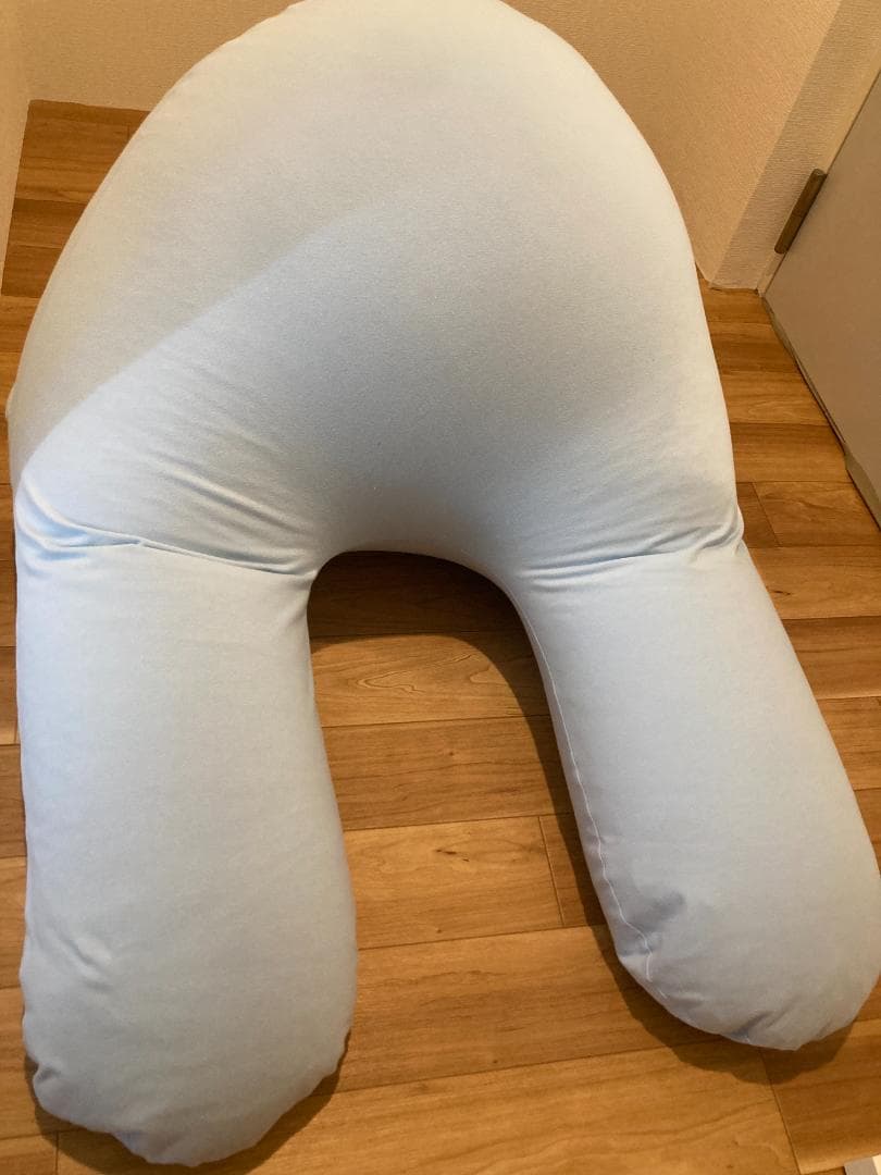 Yogibo Ghost Premium　水色 U字型 ビーズクッション