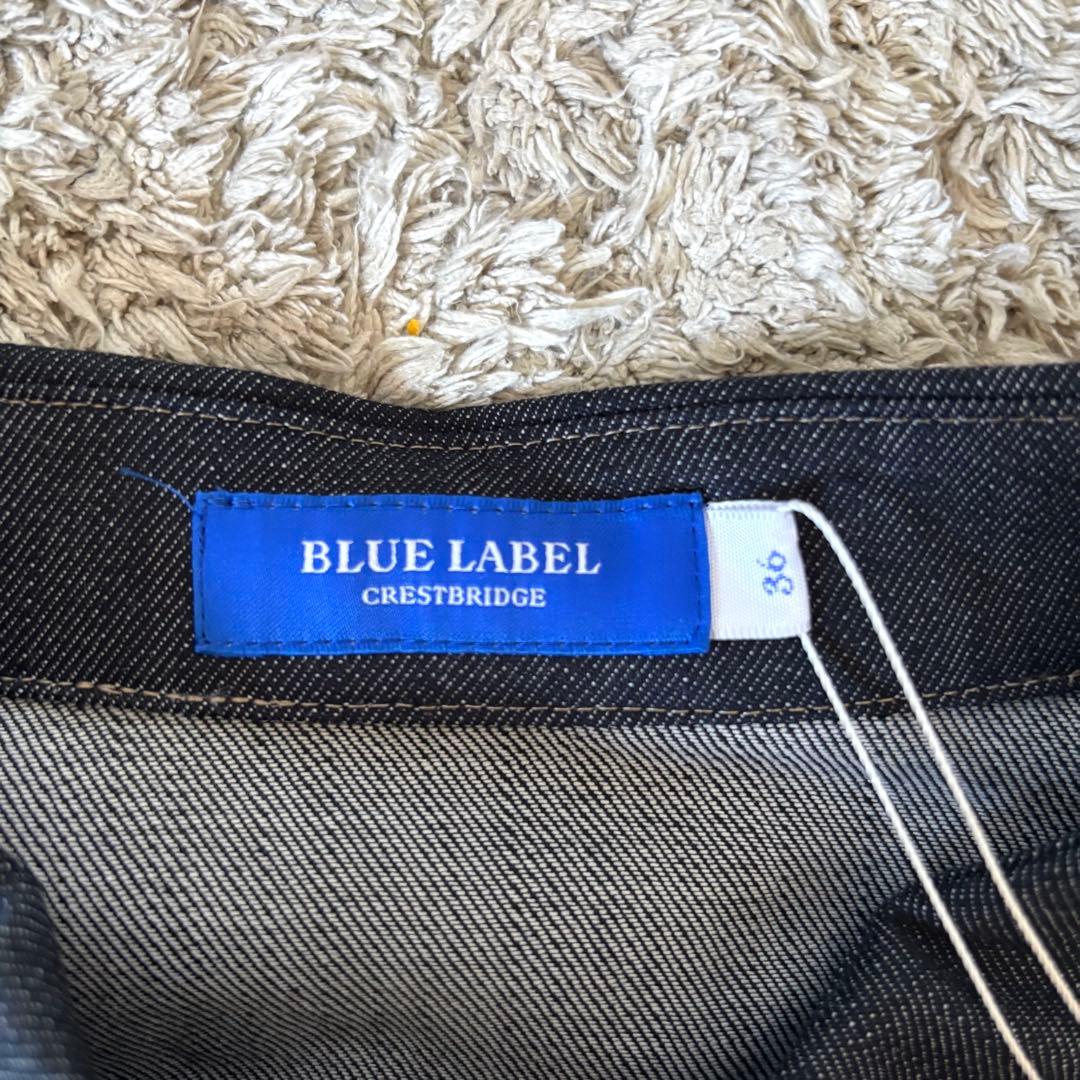 【タグ付き✨】ブルーレーベルクレストブリッジ　シャツワンピース　ベルト　チェック