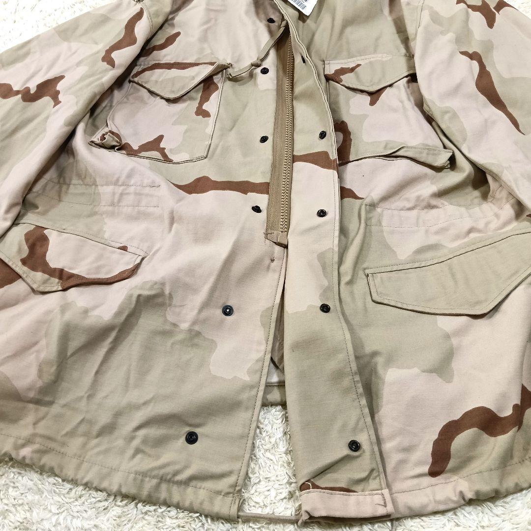 554 US.ARMY M-65 フィールドジャケット 90s カモフラ XL