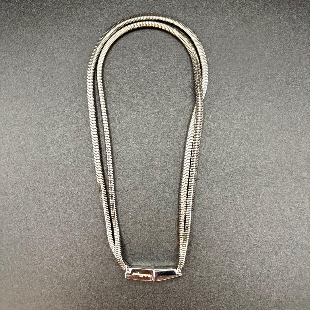 極美品✨Salvatore Ferragamo フェラガモ 2連 ネックレス