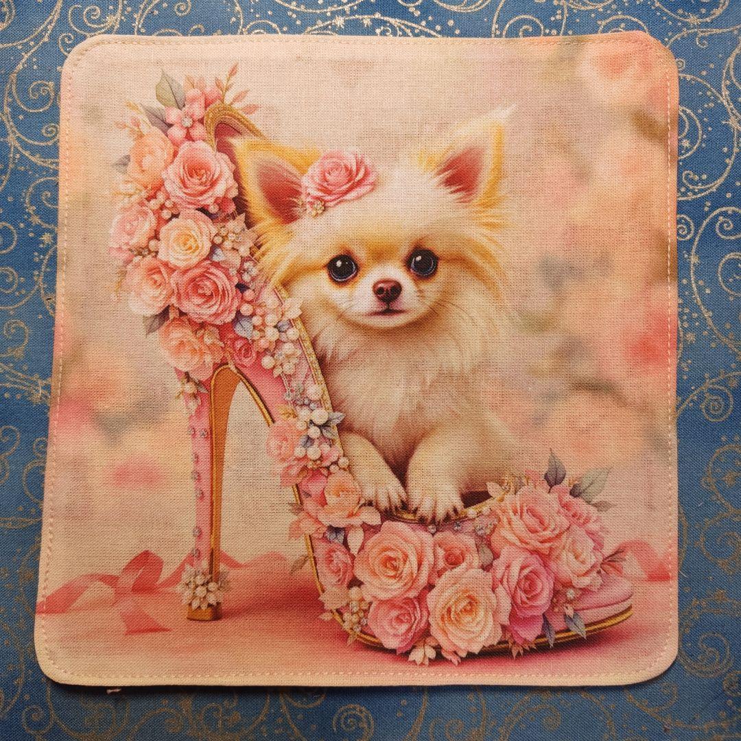 あしべ☆　ハンカチ19枚 パネル3枚　チワワちゃん柄