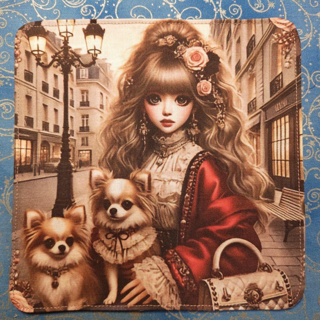 あしべ☆　ハンカチ19枚 パネル3枚　チワワちゃん柄