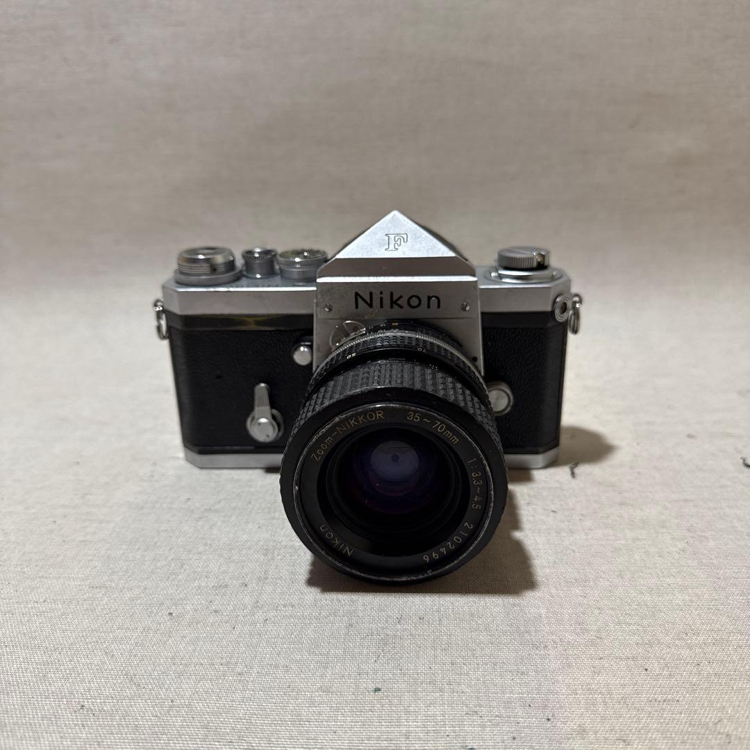 NIKON F フィルムカメラ NIKKOR 35mm〜70mm 一眼レフカメラ