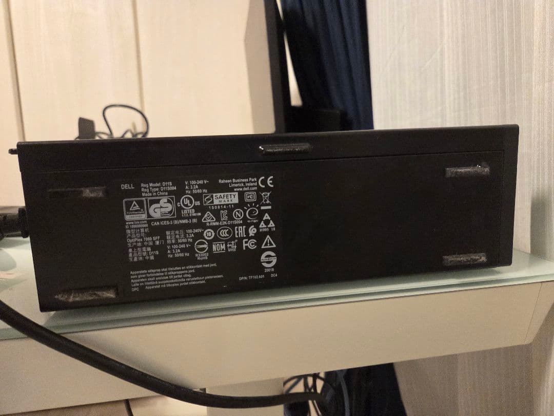 Dell OptiPlex 7060 デスクトップPC メモリ16GB