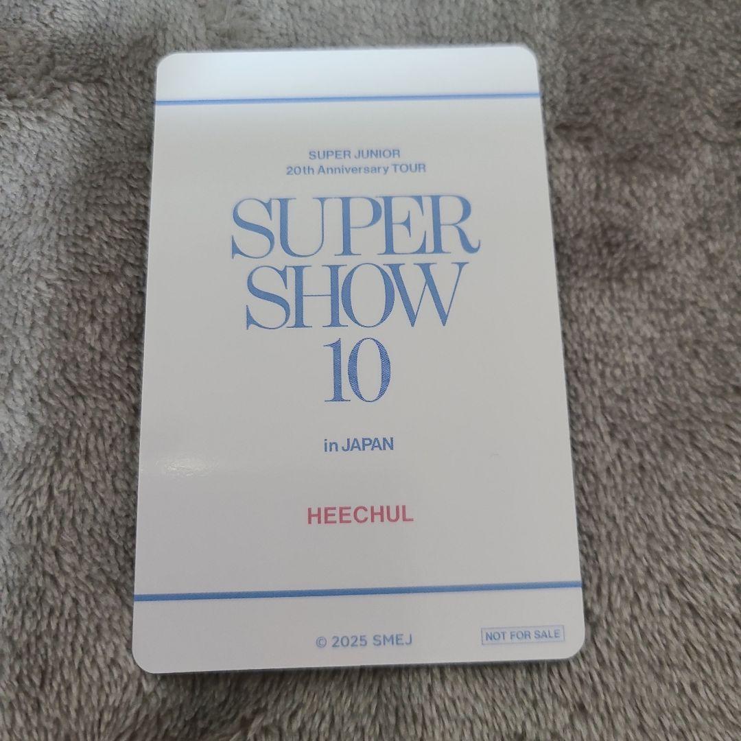 SUPER JUNIOR EC購入特典 ランダムフォトカード ヒチョル