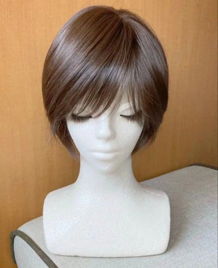 未使用品　リネアストリア「天使のリーフショート」S　チョコブラウン VALAN