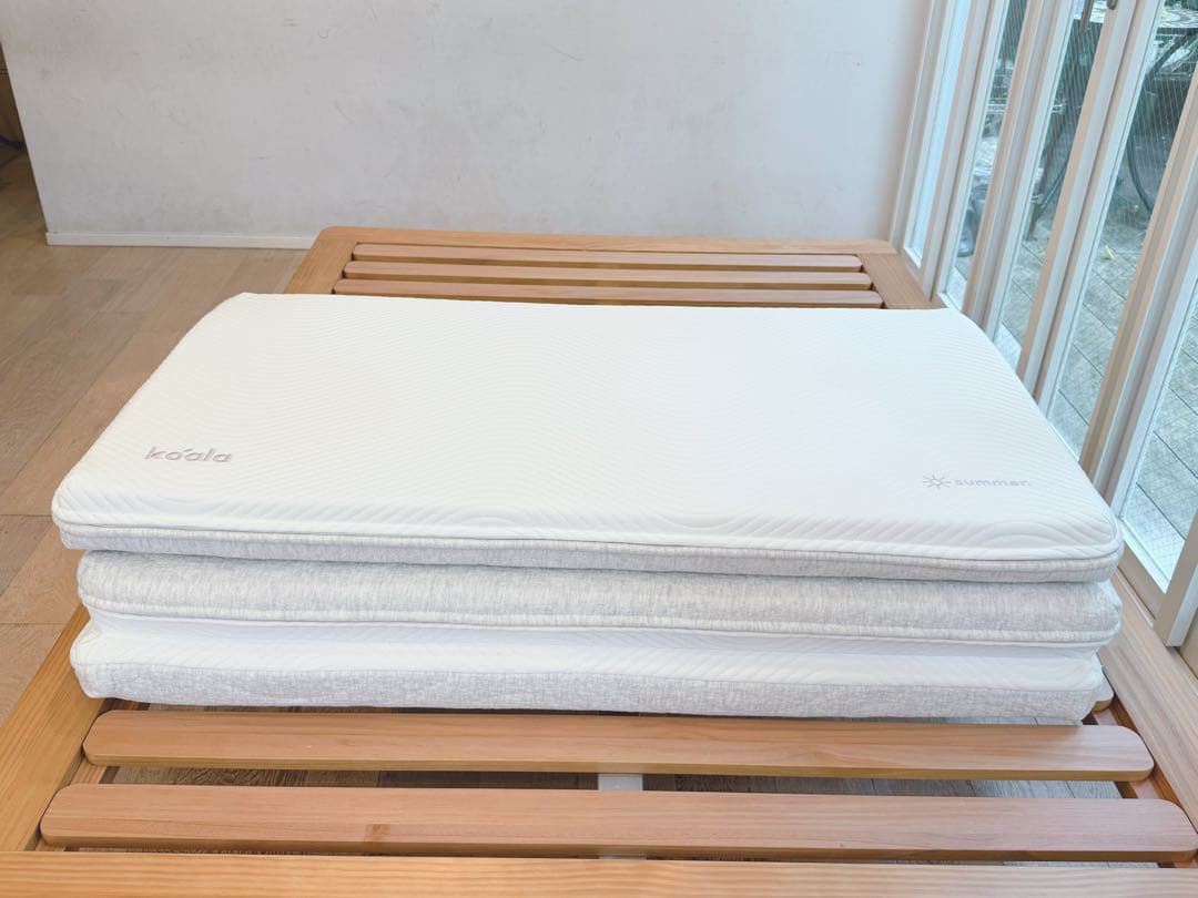 ✨快適快眠✨コアラ布団OASIS セミダブル 三つ折り 折りたたみ布団✨美品✨