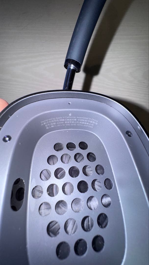 【極美品】Airpods Max ブラック カバー付き