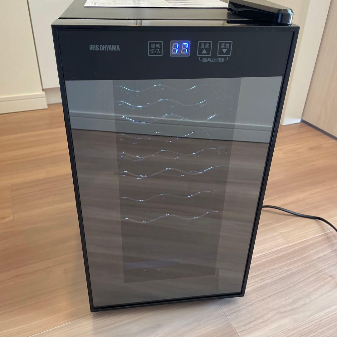 【アイリスオーヤマ】ワインセラー8本用