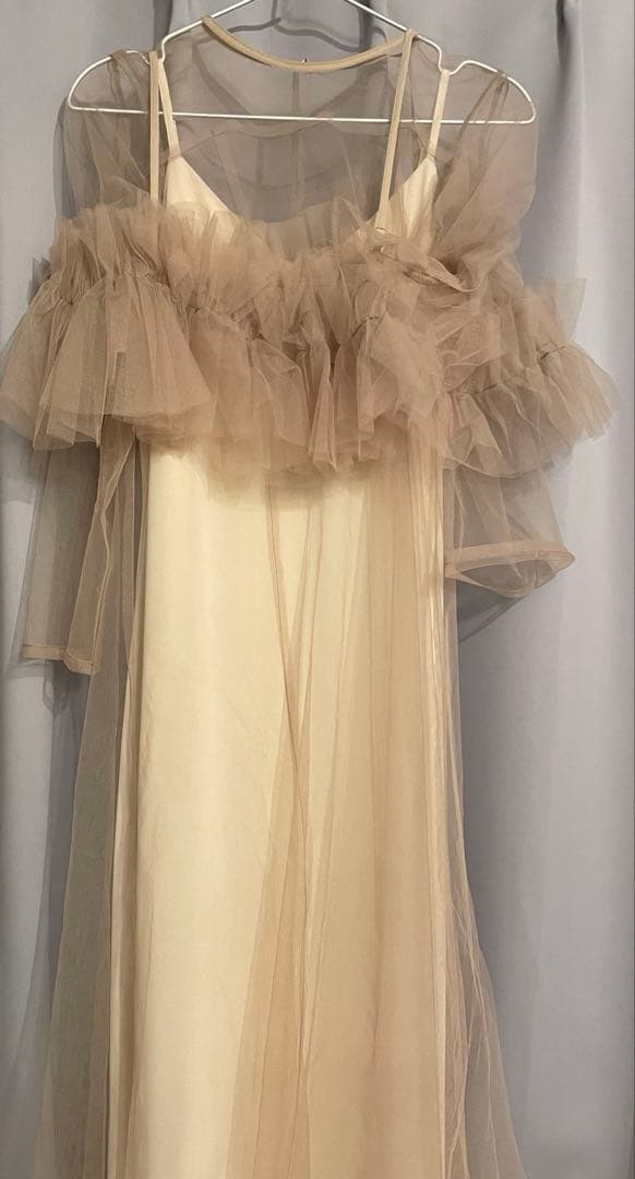 multiway volume tulle dress チュールドレス