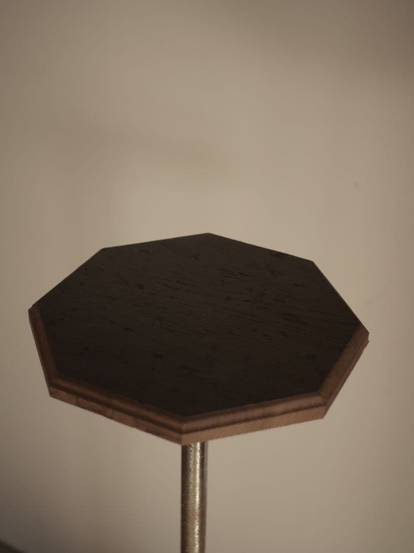 ②ハイテーブル　テーブル　机　花台　台　古家具　古道具　アンティーク　昭和レトロ